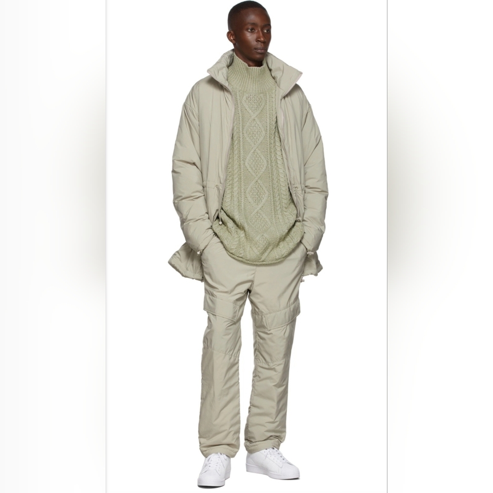 Fear Of God Essentials Cable Knit Turtleneck Sweater